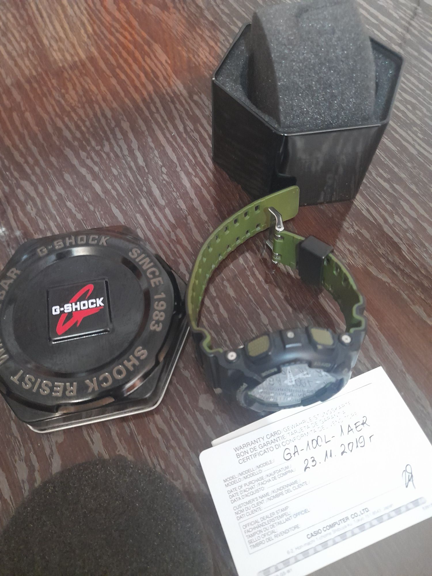 Casio G-shock ga-100L- 1aer