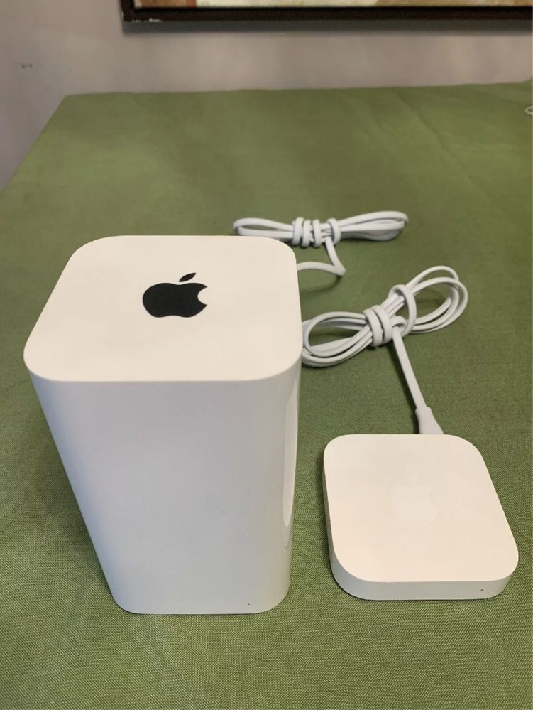 Apple Airport Extreme 6го поколения и Express Wifi Роутер Модем оптики