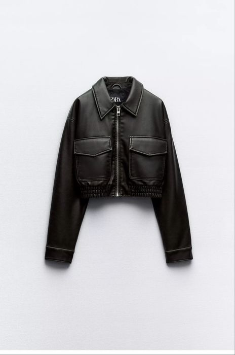 Дамско кожено яке Zara