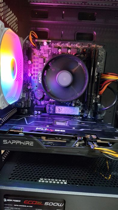 Pc gaming Rx 5500XT/Ryzen 5/16gb ram Gta V Fortnite Cs 2
