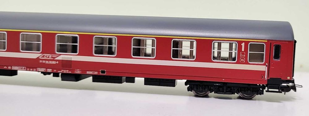 macheta vagon CFR Calatori Typ Y Cls 1 Ep. V H0 1:87  raritate