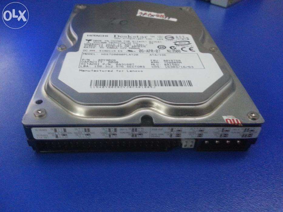 Hard Hitachi 80 GB