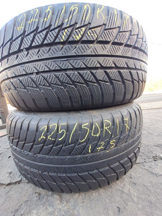 2 anvelope iarna 225/50r17 Bridgestone 2020 Rft runflat Montaj Gratuit