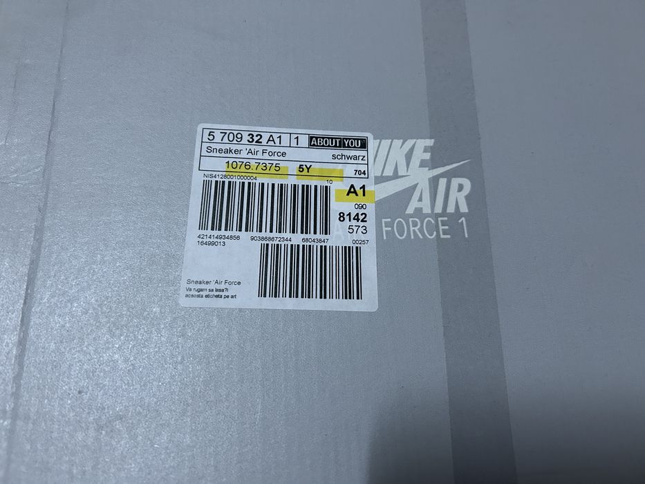 AIR FORCE 1 MID '07 - Sneakers high - black