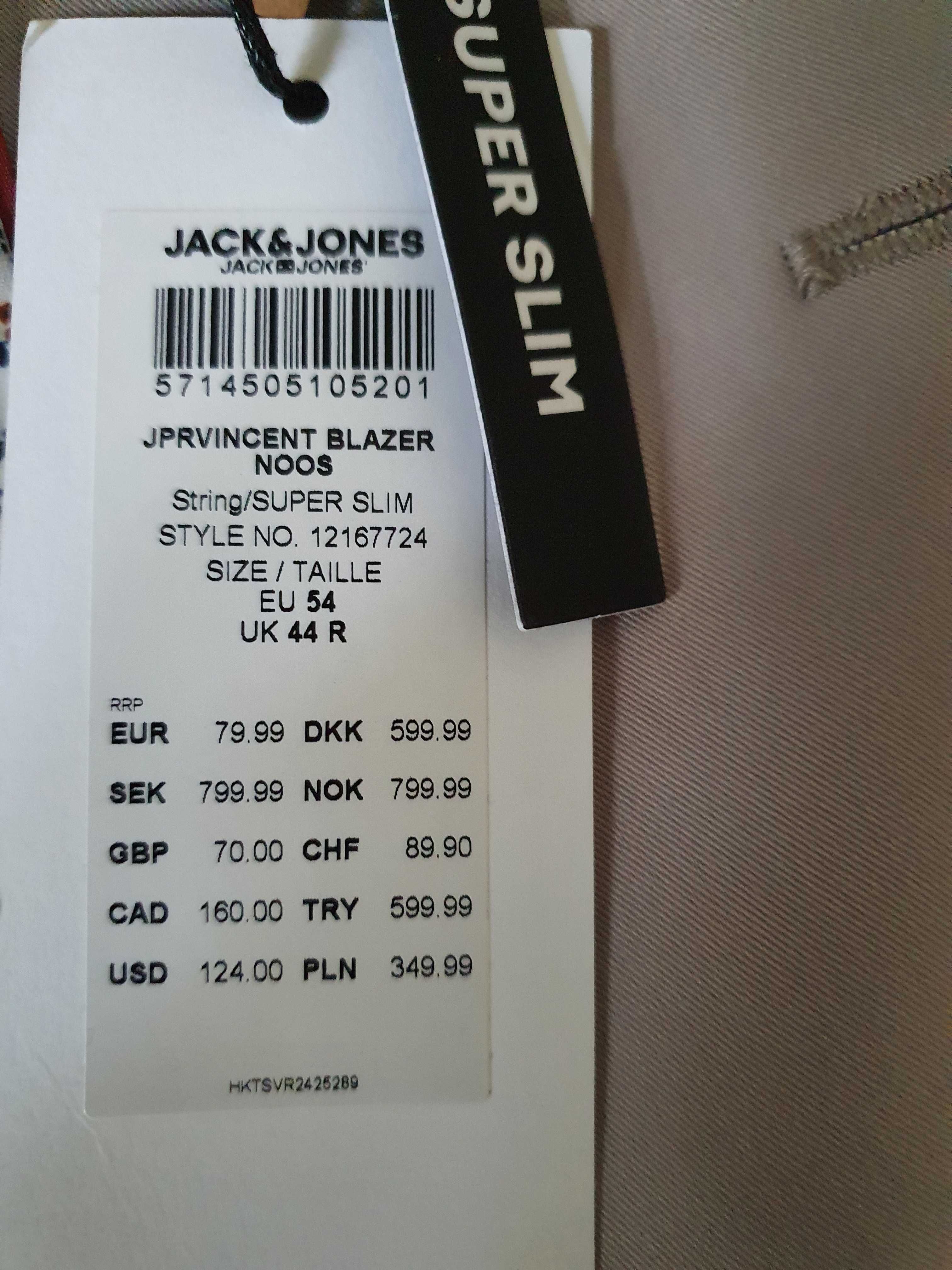 Ново мъжко сако Jack and Jones,  размер L