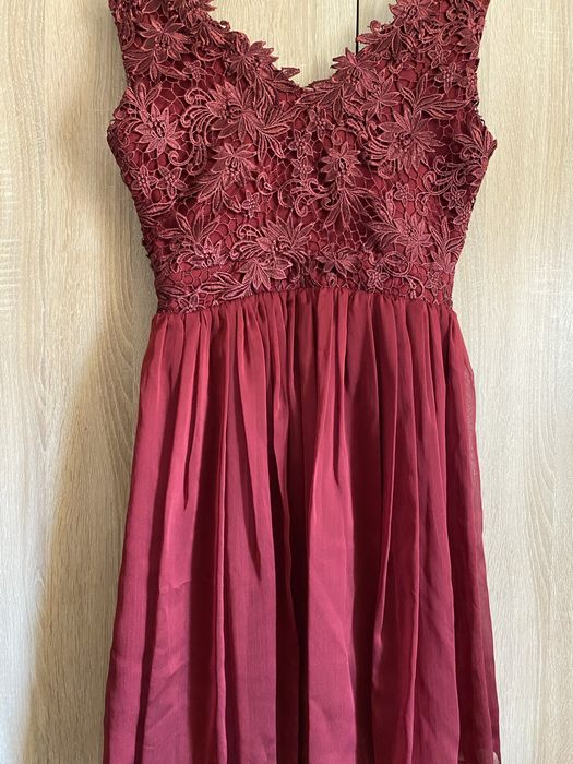 Rochita pentru evenimente culoare rosu aprins