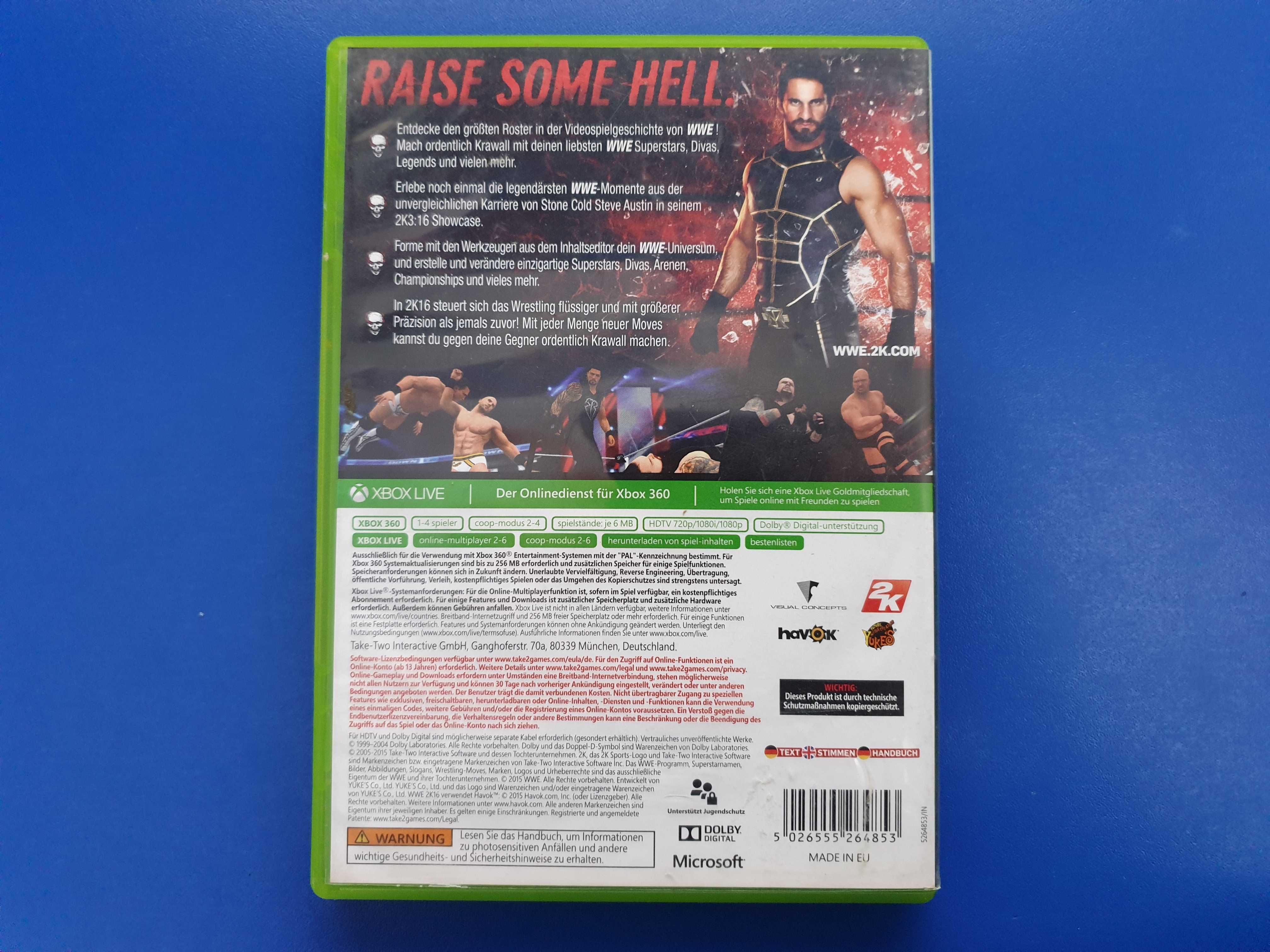WWE 2K16 - joc XBOX 360