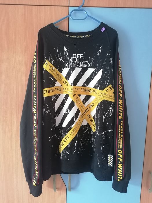 Оригинална мъжка блуза с дълъг ръкав Off-White