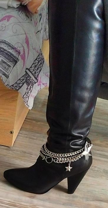 Нови дамски ботуши естествена кожа