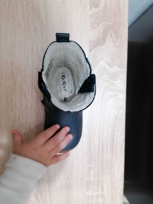 Ghete copii Kickers, mărimea 22