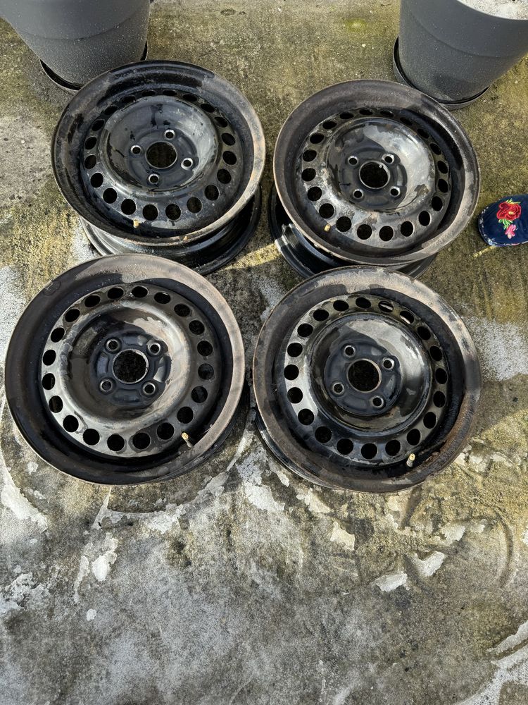 Jante tablă 14’’ 4x100 Ford, Honda, Renault etc.