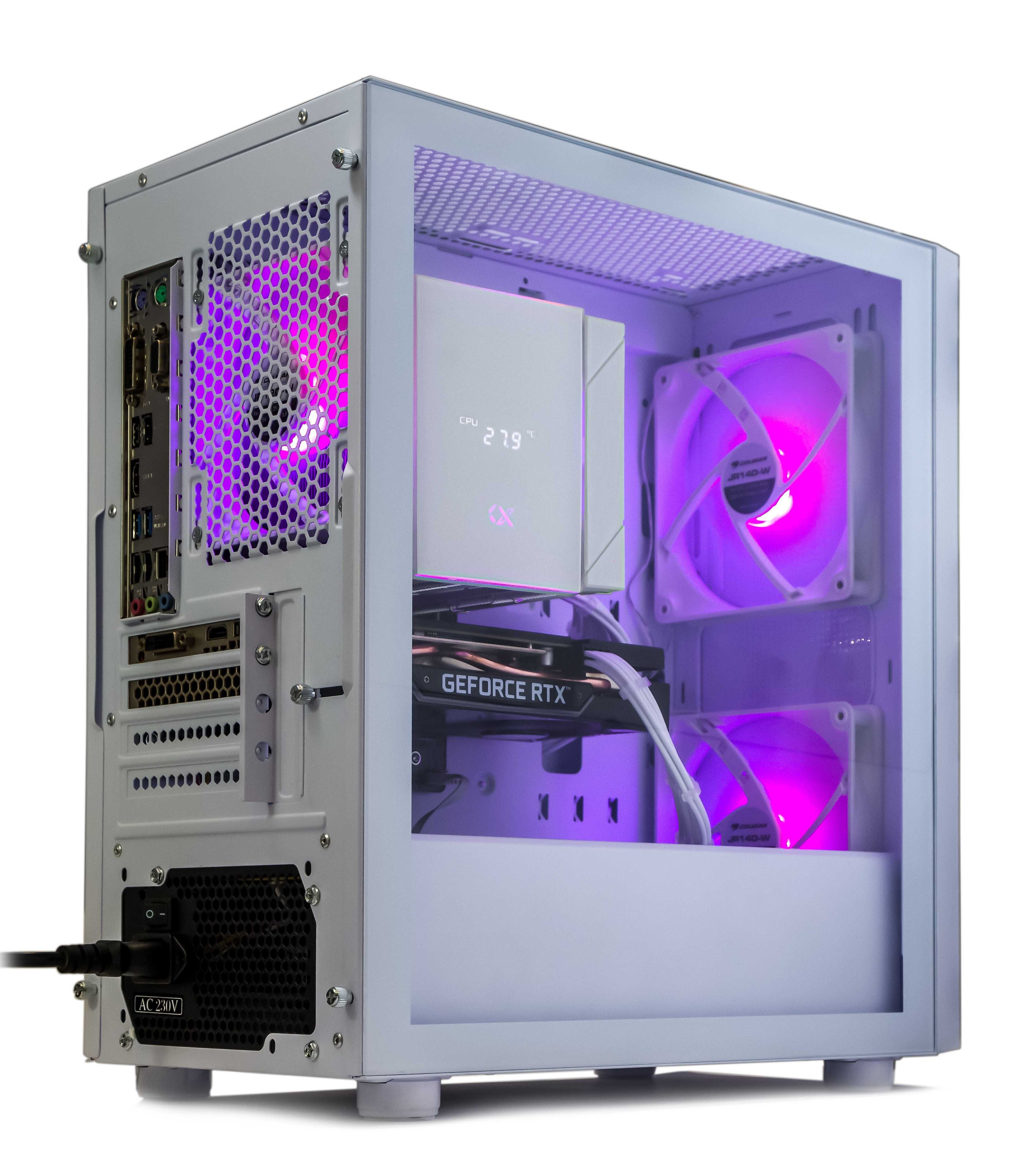 Геймърски компютър i7 RTX 2060 SUPER 8GB GDDR6 RAM 16GB SSD 512GB ARGB