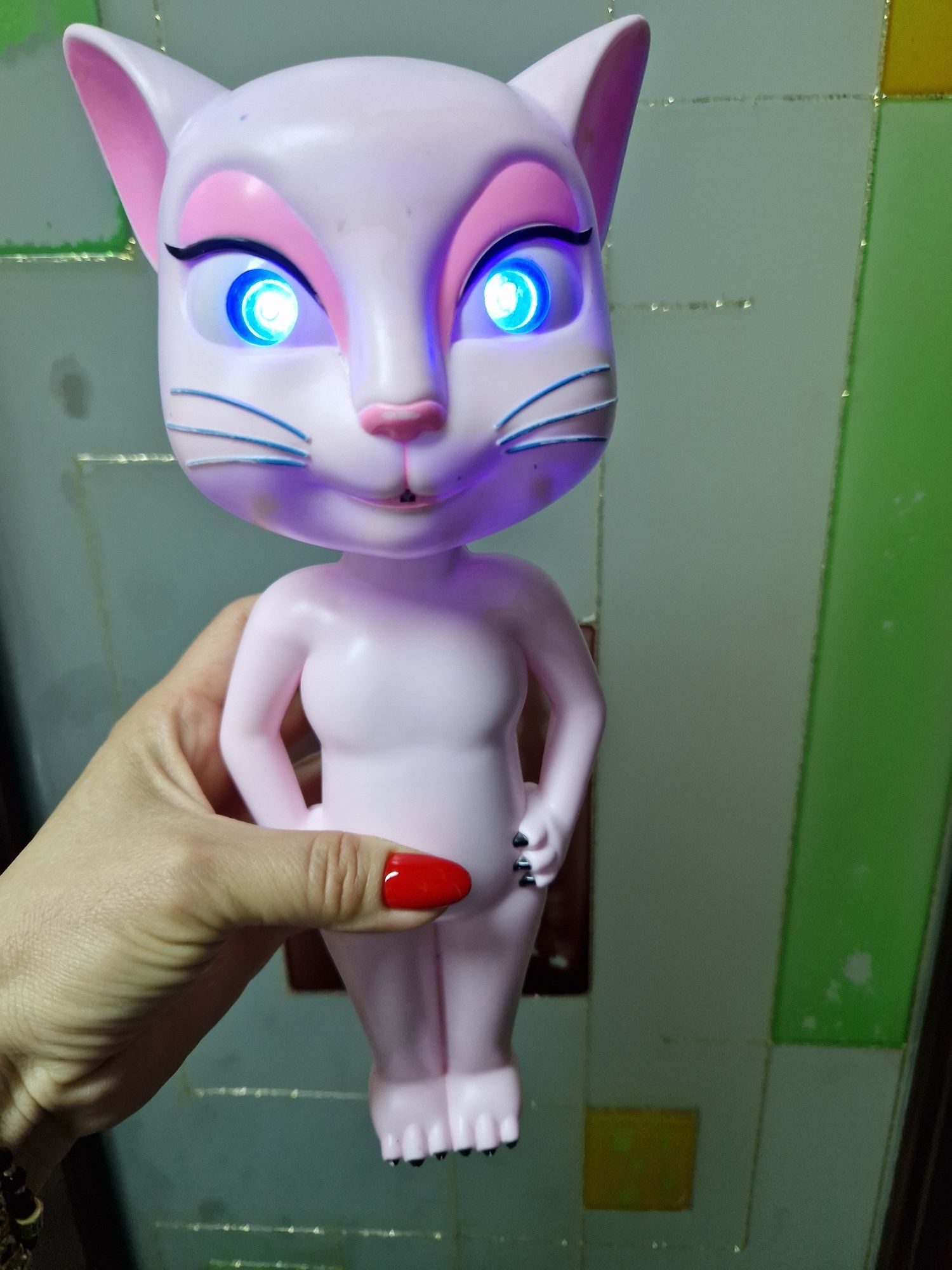 Talking  Angela pisica jucarie