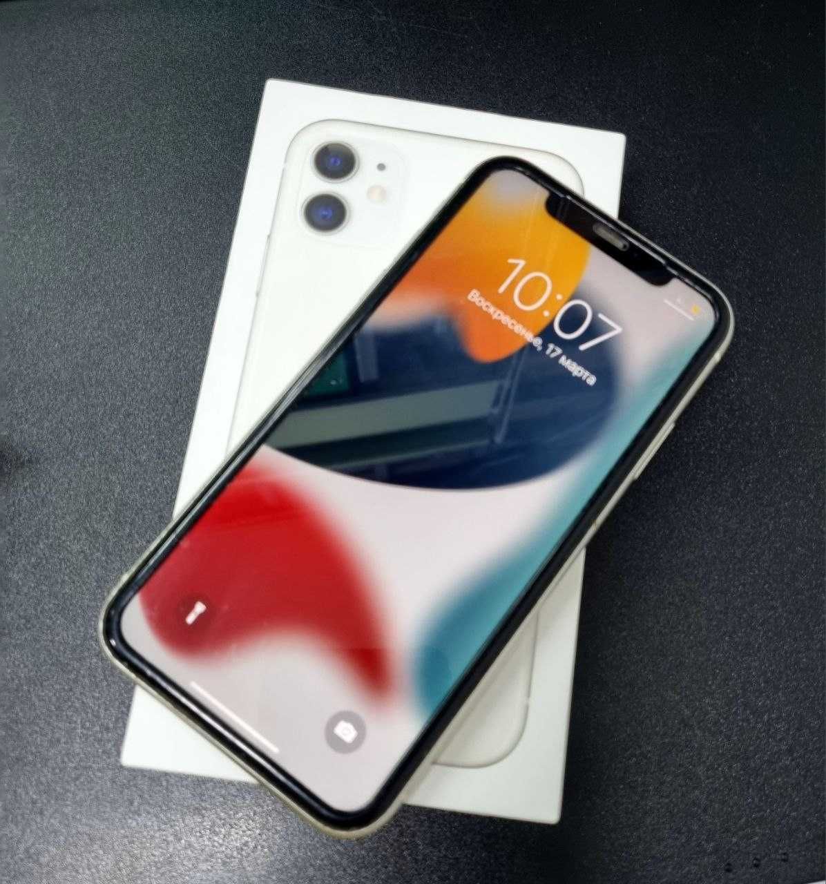 Apple iPhone 11, 64Gb, 82% (г. Уральск ул. Назарбаева 236) лот 327966