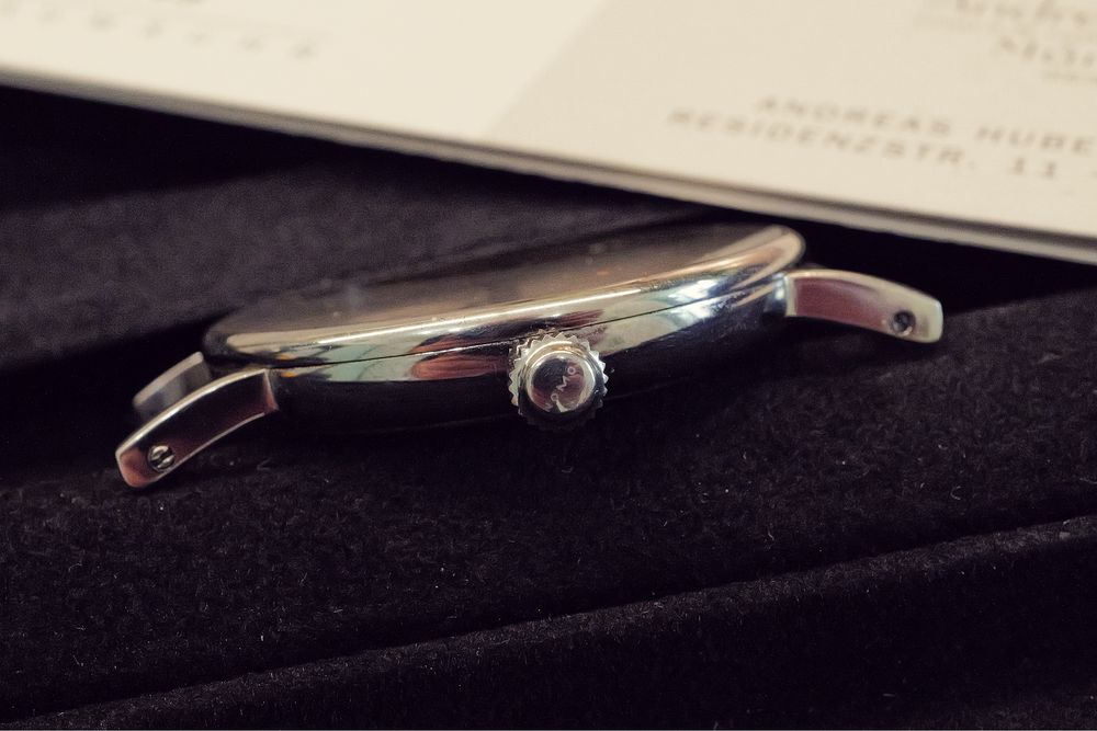 Ceas mecanic NOMOS Glashutte Ludwig Siemens Jubilee full set