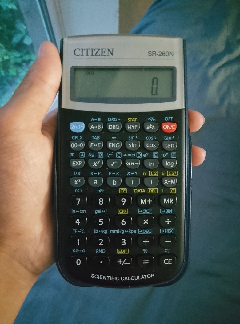 Инженерный калькулятор CITIZEN