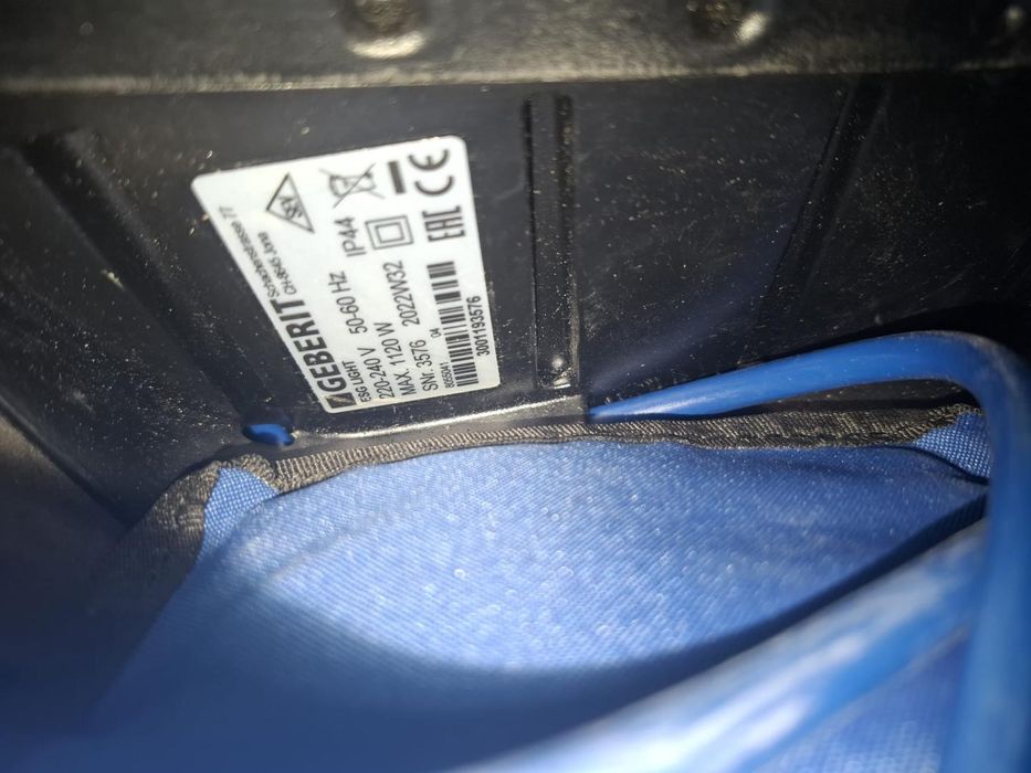 Masina de electrofuziune Geberit ESG Light 230 V -P-