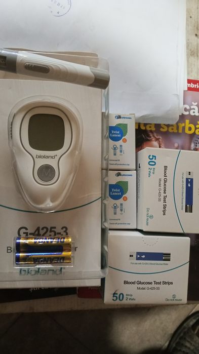 Aparat pentru glicemie (glucometru) nou