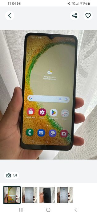 Telefon mobil Samsung Galaxy Black 32/3 GB RAM dual SIM