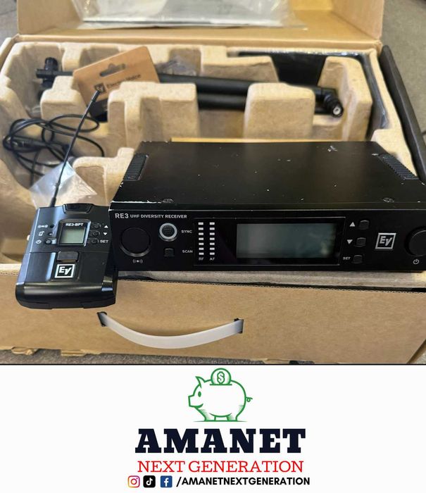 Amanet Next Generation/ Sistem wireless Electro Voice RE3