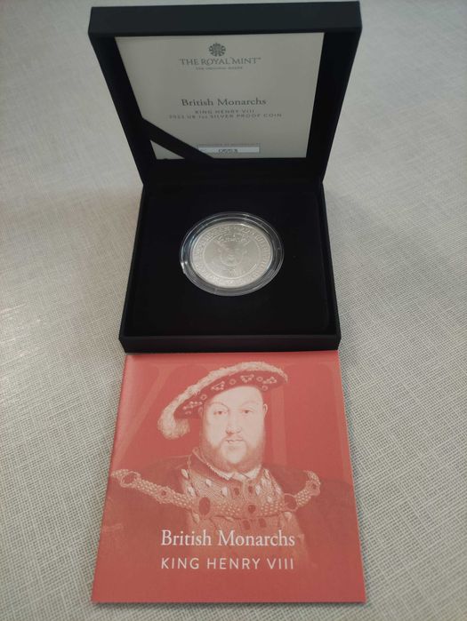 Британски монарси Великобритания 1 унция Сребърна монета Proof