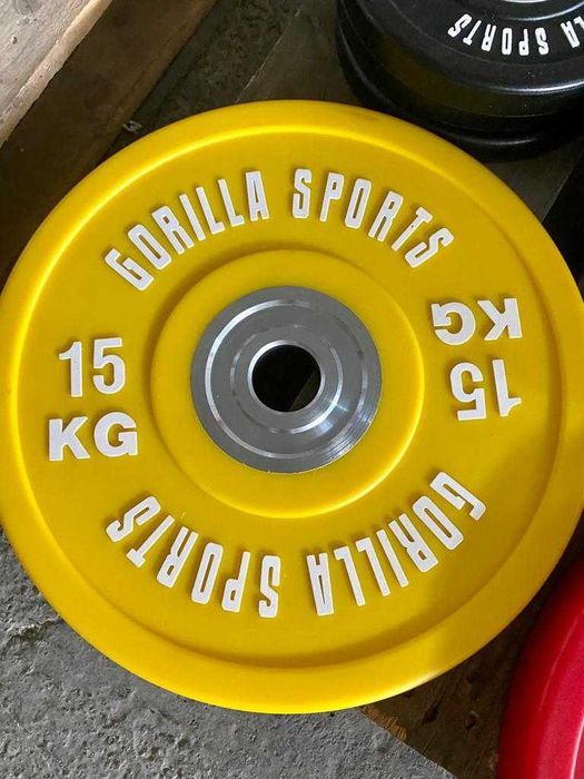 Discuri Olimpice Bumper Profesionale, 5 Kg - 25 Kg