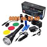 LED фенер за пушка, фенер за лов с лещи, спусък и стойка. BL-Q3888-T6