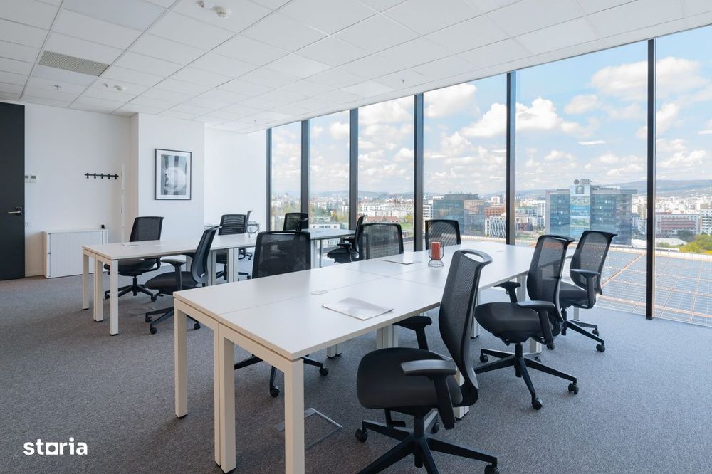 Alăturați-vă unui mediu de coworking cooperativ în Regus Iulius Centre