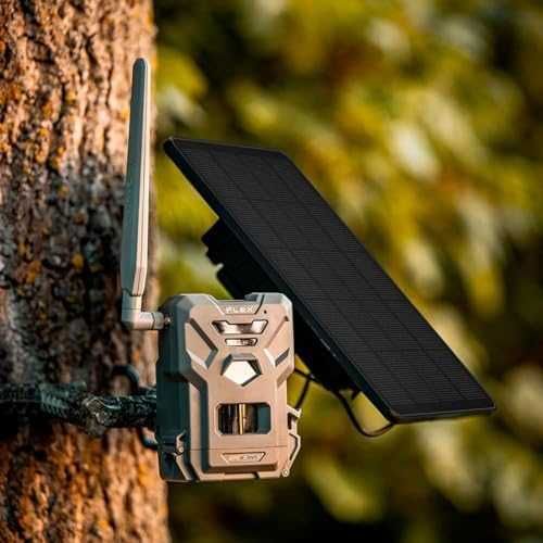 Нови 2 броя Соларен Панел за Ловна Камера 6V/12V IP66 4000mAh батерия