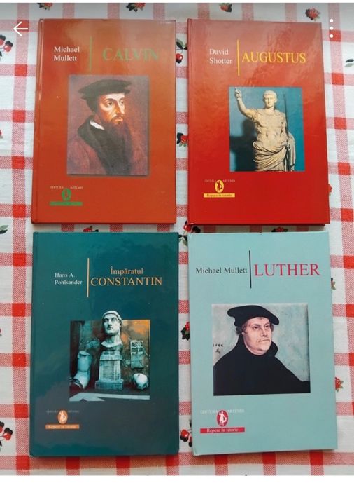 Set de 4 cărți istorice cartonate