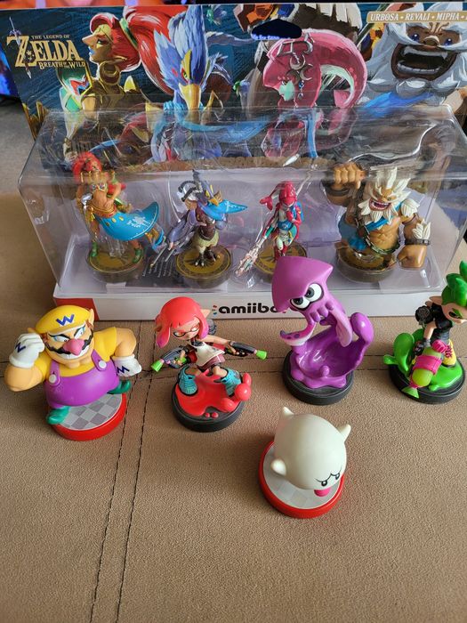 9 Amiibo - та комплект Zelda/Splatoon/Mario