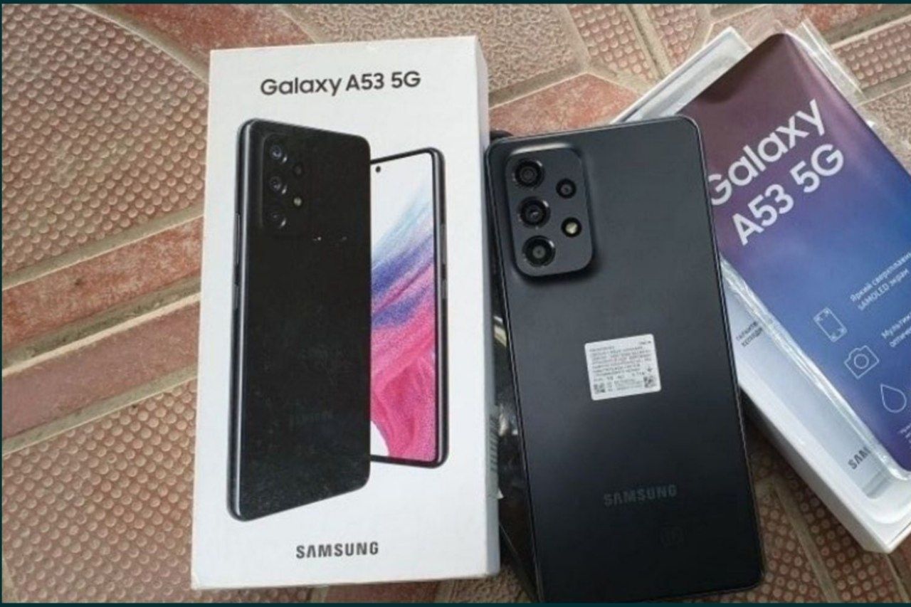 Samsung A 53 5G 
Qora rang telefon holati zor 
Pamyt 6/128 
Holati zor