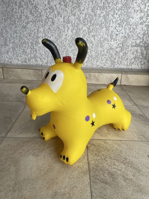 Надувная собачка - попрыгун