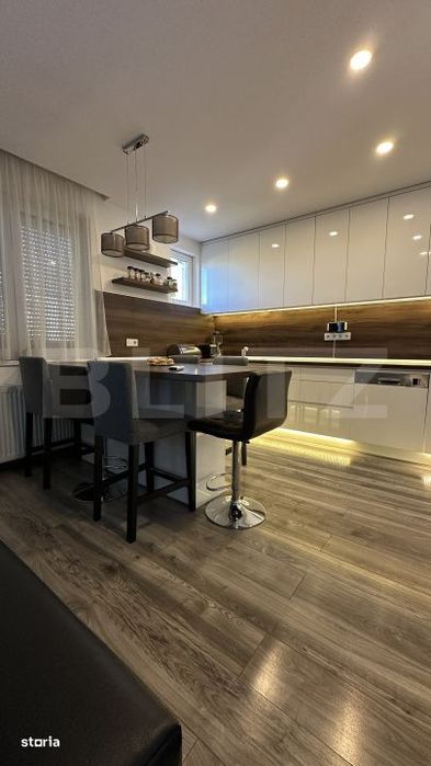 Apartament ultracentral, 103 mp utili, cu garaj si curte