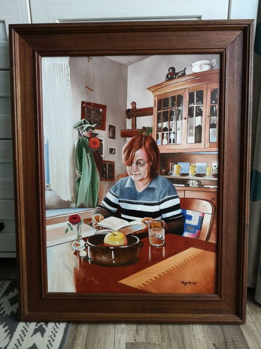 Tablou pictura pânză semnat