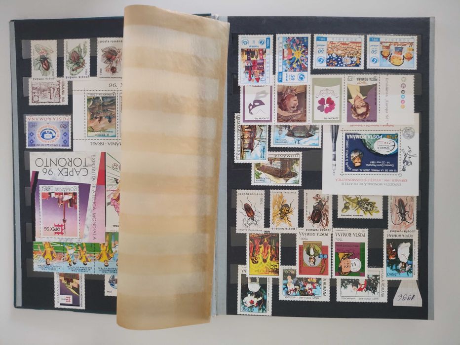 Colecție de timbre românești 1988-2000