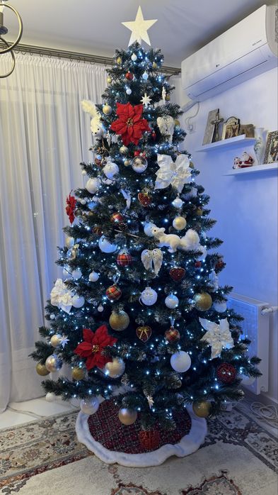 Brad artificial nins,2D, 250 cm