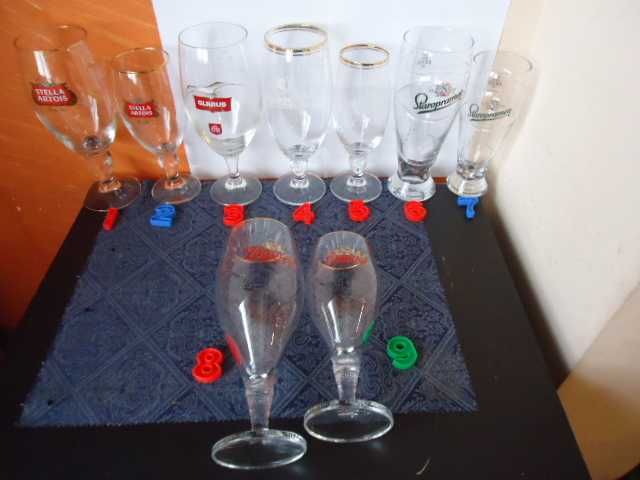 Чаши,халби за бира,Загорка,Каменица,Staropramen,