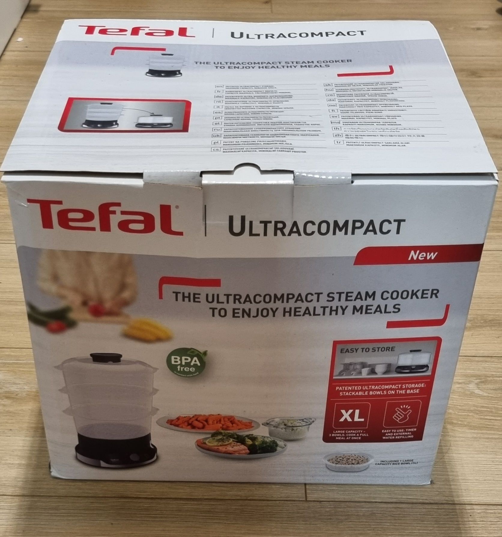 Aparat de gatit la abur Tefal UltraCompact NOU