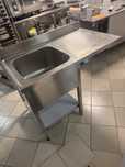 Chiuvetă de inox cu o cuvă