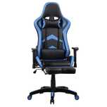Scaun gaming Bergara cu suport picioare