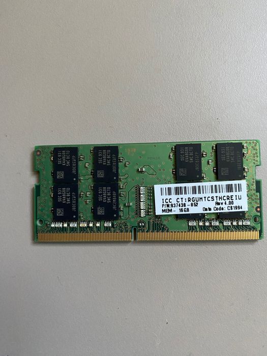 Memorie Laptop DDR4 32gb 2x16gb