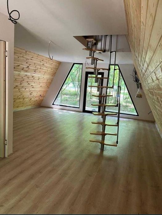 Cabane tip A din lemn