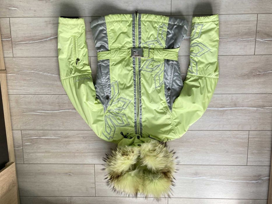 SPORTALM женско ски яке скиорско с естествен косъм размер 38 / S