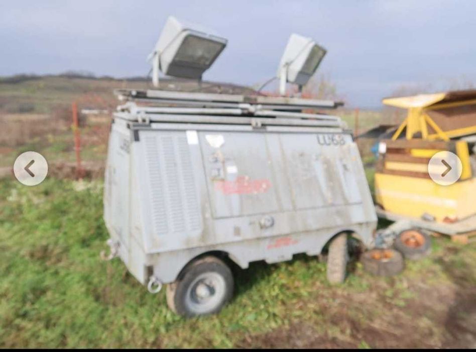 Generator cu turn de iluminat (mobil)