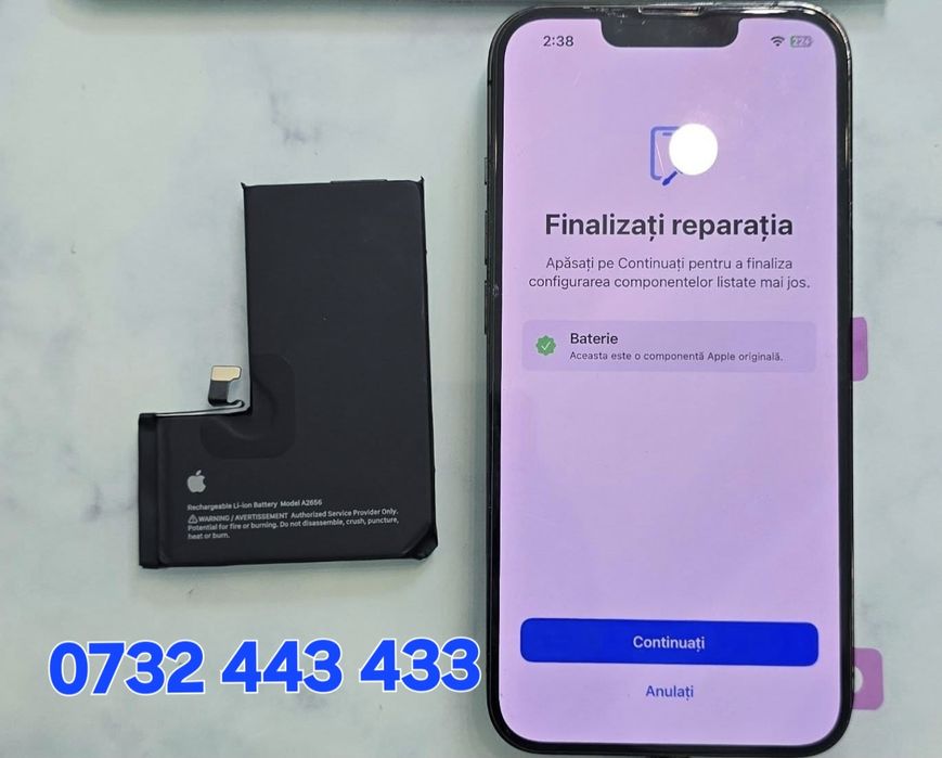 Acumulator OEM Apple iPhone 12/13/14/15 - Fără Eroare - Garanție