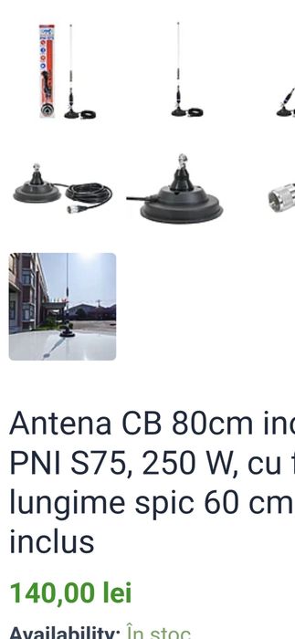 Stație CB portabil PNI HP 82