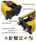 Convertor/Invertor pentru masina, 4000W DC 12V la AC 220V