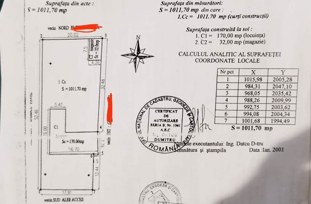Casa cărămidă in Topraisar