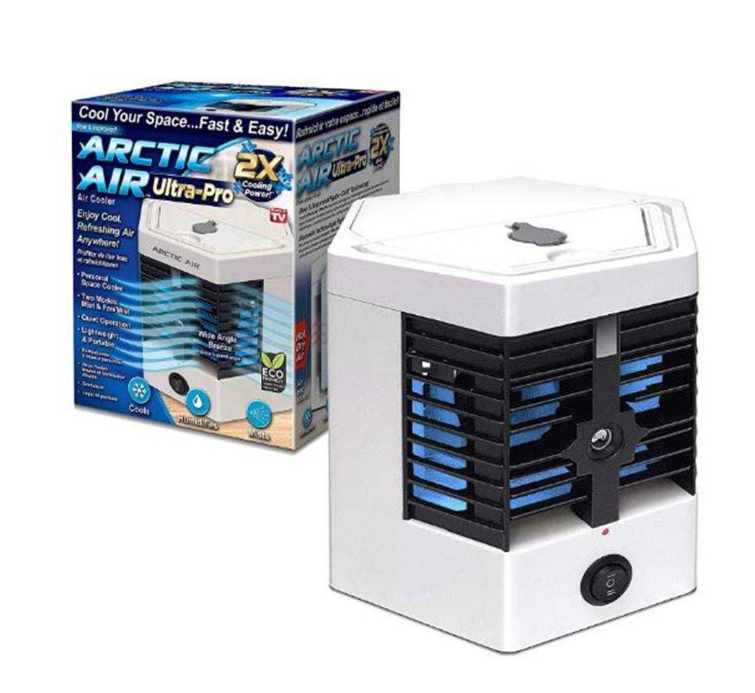 Настолен климатик Artic 3в1, вентилатор, охлаждане с вода, лед,  USB
